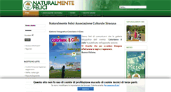 Desktop Screenshot of naturalmentefelici.com